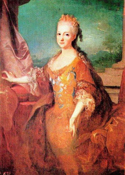 Jean Ranc Portrait of Louise elisabeth d'Orleans china oil painting image